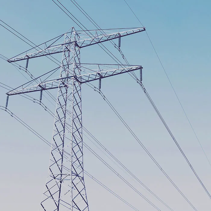 Electricity pylons